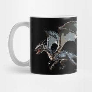 Nocturnal Frost Dragon Mug